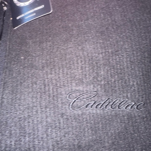 Men's Officially Licensed Cadillac Black Sweater - Picture 2 of 5